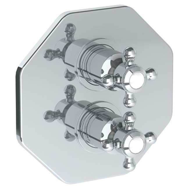 Watermark 314-T20-XX Beverly Wall Mounted Thermostatic Shower Trim With Built-In Control 7-1/2"