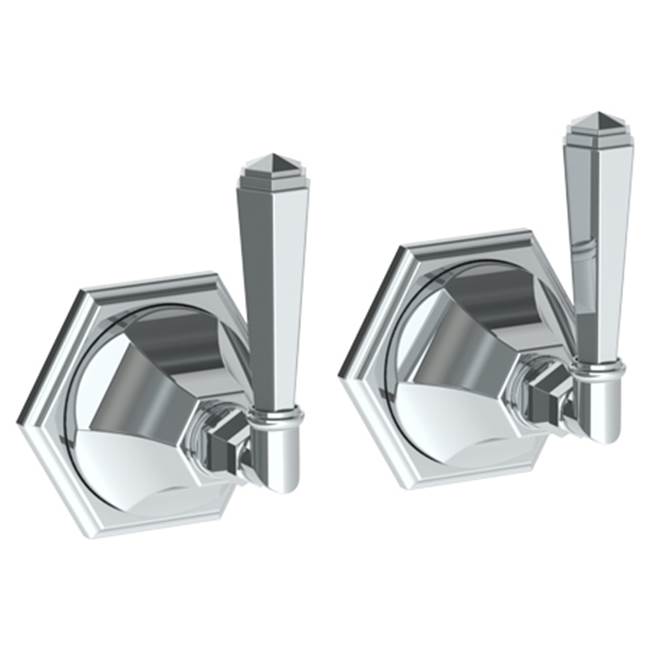 Watermark 314-WTR2-YY Beverly Wall Mounted 2-Valve Shower Trim