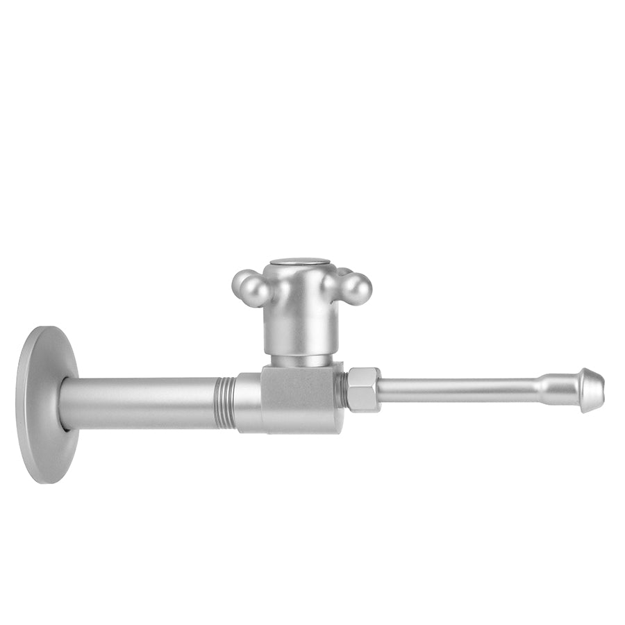 Jaclo 315-X-62 Quarter Turn Ceramic Disc Straight 1/2" Ips X 3/8" O.D. Faucet Supply Valve Kit With Cross Handle And 20" Supply Tubes - Parent
