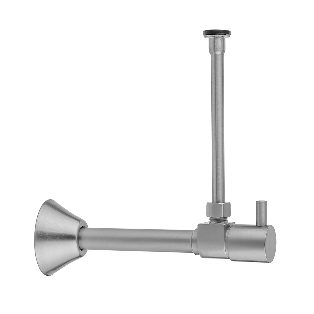 Jaclo 316-L-72 Quarter Turn Ceramic Disc Angle Pattern 1/2" Copper (Sweat Fit) X 3/8" O.D. Toilet Supply Kit With Contempo Lever Handle And 20" Supply Tube - Parent