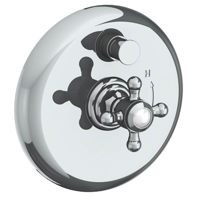 Watermark 321-P90-V Stratford Wall Mounted Pressure Balance Shower Trim With Diverter 7" Diameter