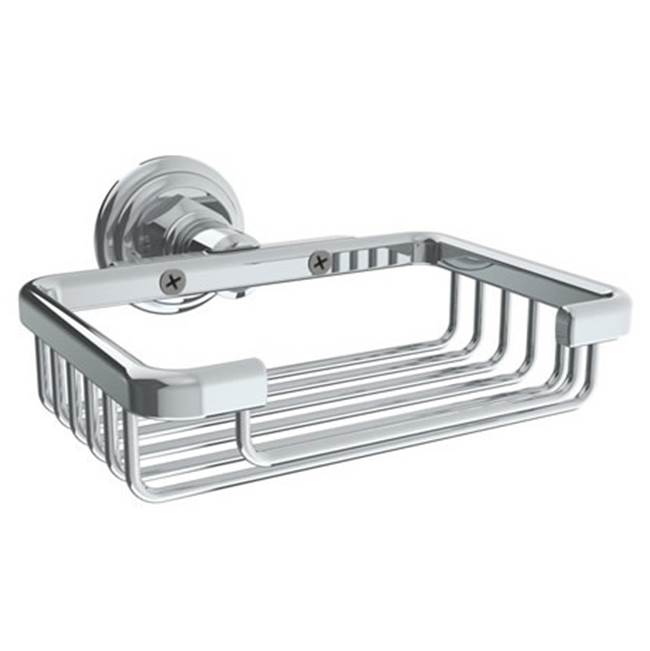 Watermark 322-0.12A Gramercy Wall Mounted 5" X 4" Wire Dish
