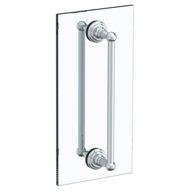 Watermark 322-0.1A-DDP Rochester 24? Double Shower Door Pull/ Glass Mount Towel Bar