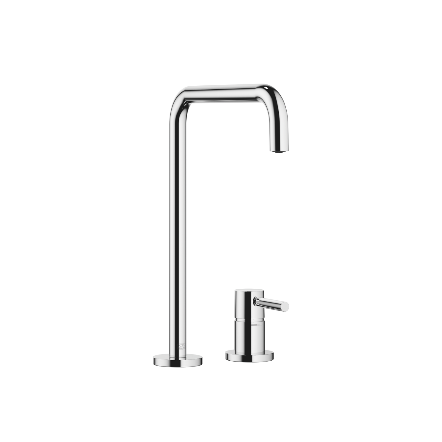 Dornbracht 32815861 Meta Square Two-Hole Mixer With Individual Flanges