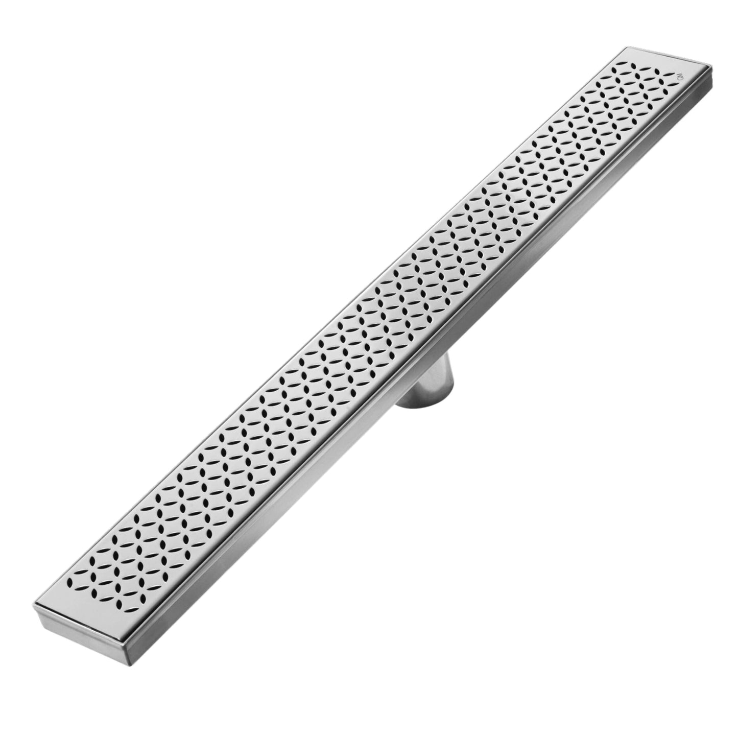 QM Drains 33.400.36 Delmar Series 36" Standard Length Plain Edge Linear Drain