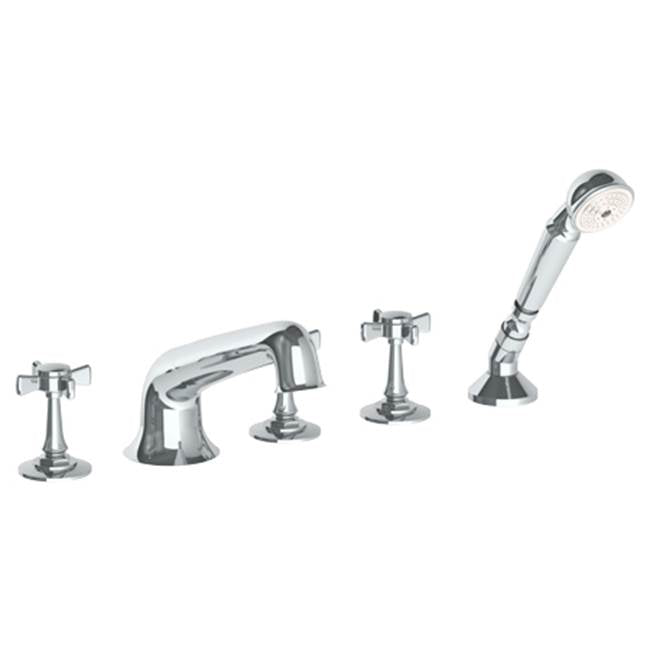 Watermark 34-8.1-B9M Haley Deck Mounted 5 Hole Bath Set
