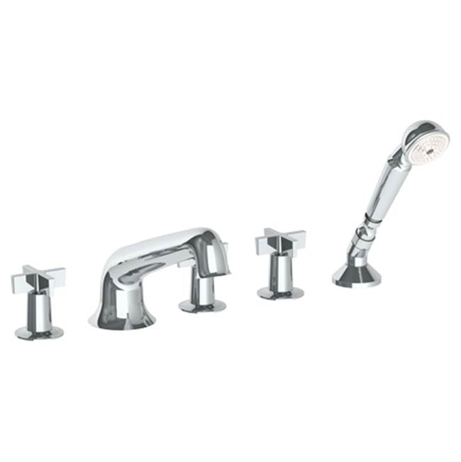 Watermark 34-8.1-DD3 Haley Deck Mounted 5 Hole Bath Set