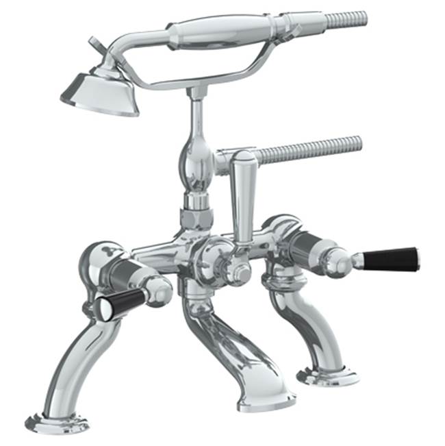 Watermark 34-8.2-H4 Haley Deck Mounted Exposed Bath Set With Hand Shower
