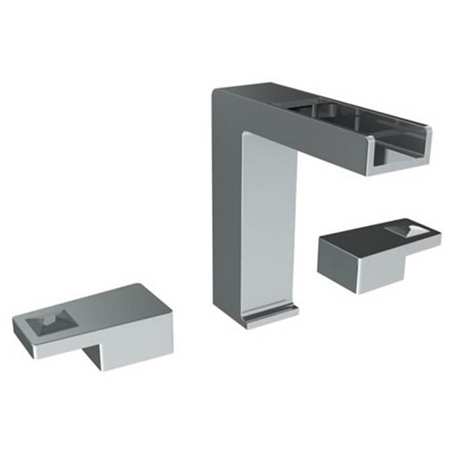 Watermark 35-2WF-ED3 Edge Deck Mounted 3 Hole Waterfall Lavatory Set