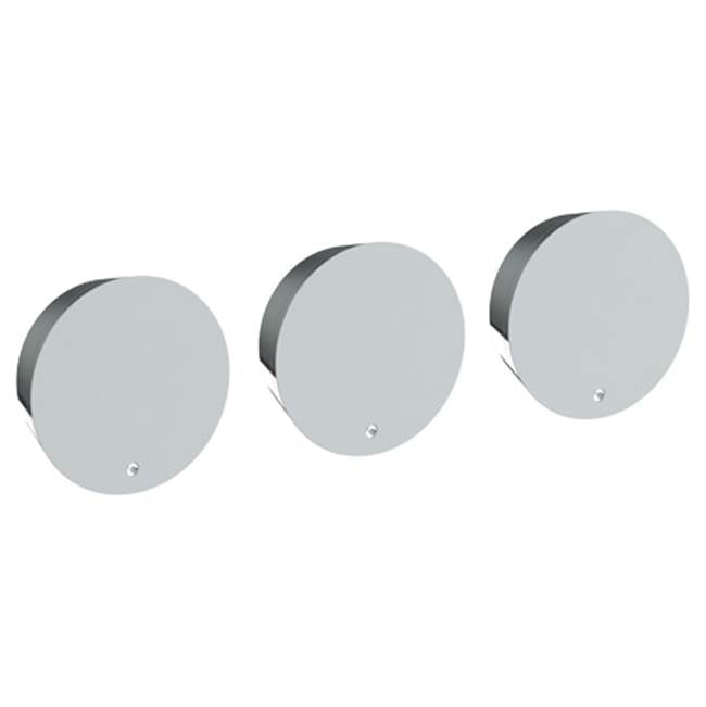 Watermark 36-WTR3-BL1 Zen Wall Mounted 3-Valve Shower Trim