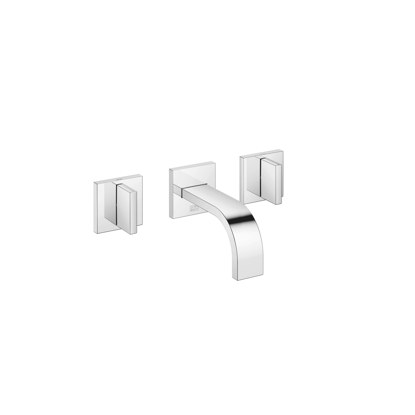 Dornbracht 367027820010 Wall-Mounted Three-Hole Lavatory Mixer Without Drain