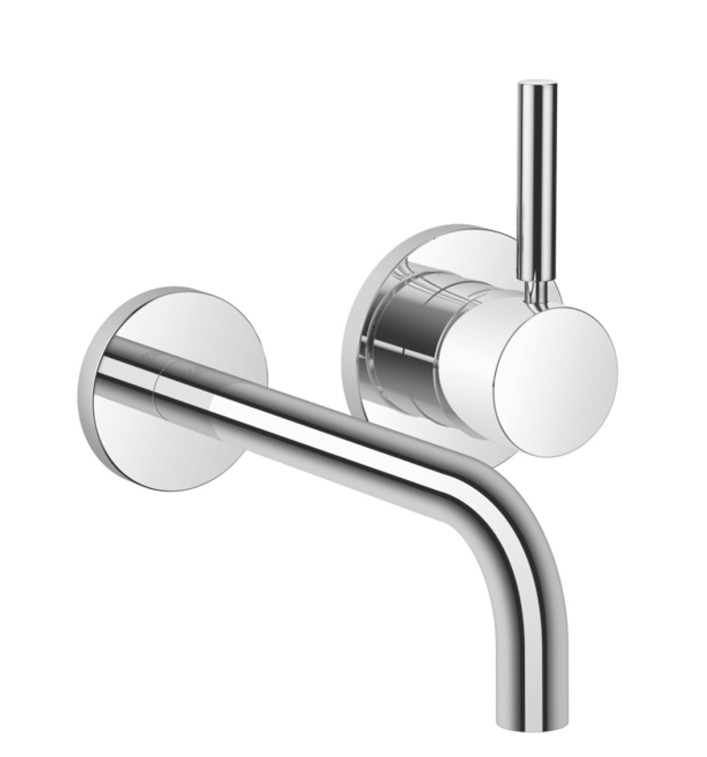 Dornbracht 36862660 Meta Wall-Mounted Single-Lever Mixer With Individual Flanges