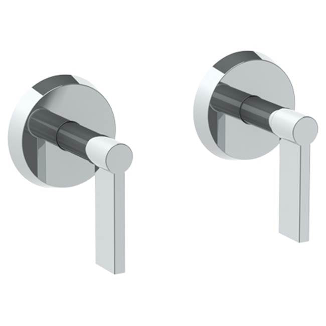 Watermark 37-WTR2-BL2 Blue Wall Mounted 2-Valve Shower Trim