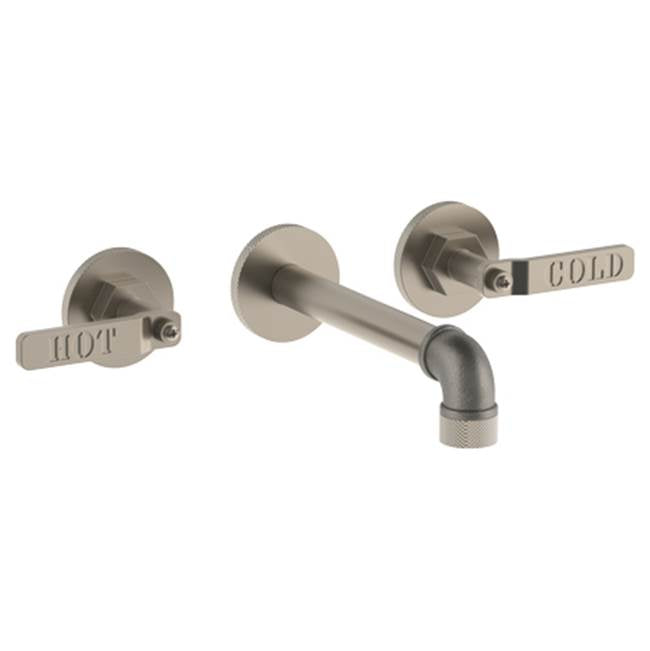 Watermark 38-2.2-M-EV4 Elan Vital Wall Mounted 3 Hole Lavatory Set With 7.5" Spout