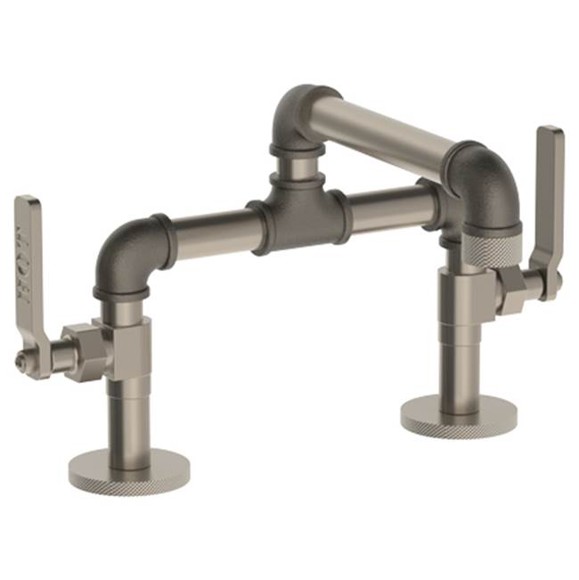 Watermark 38-2.3-C-M-U-EV4 Elan Vital Deck Mounted Bridge Lavatory Set With 7.5" Spout
