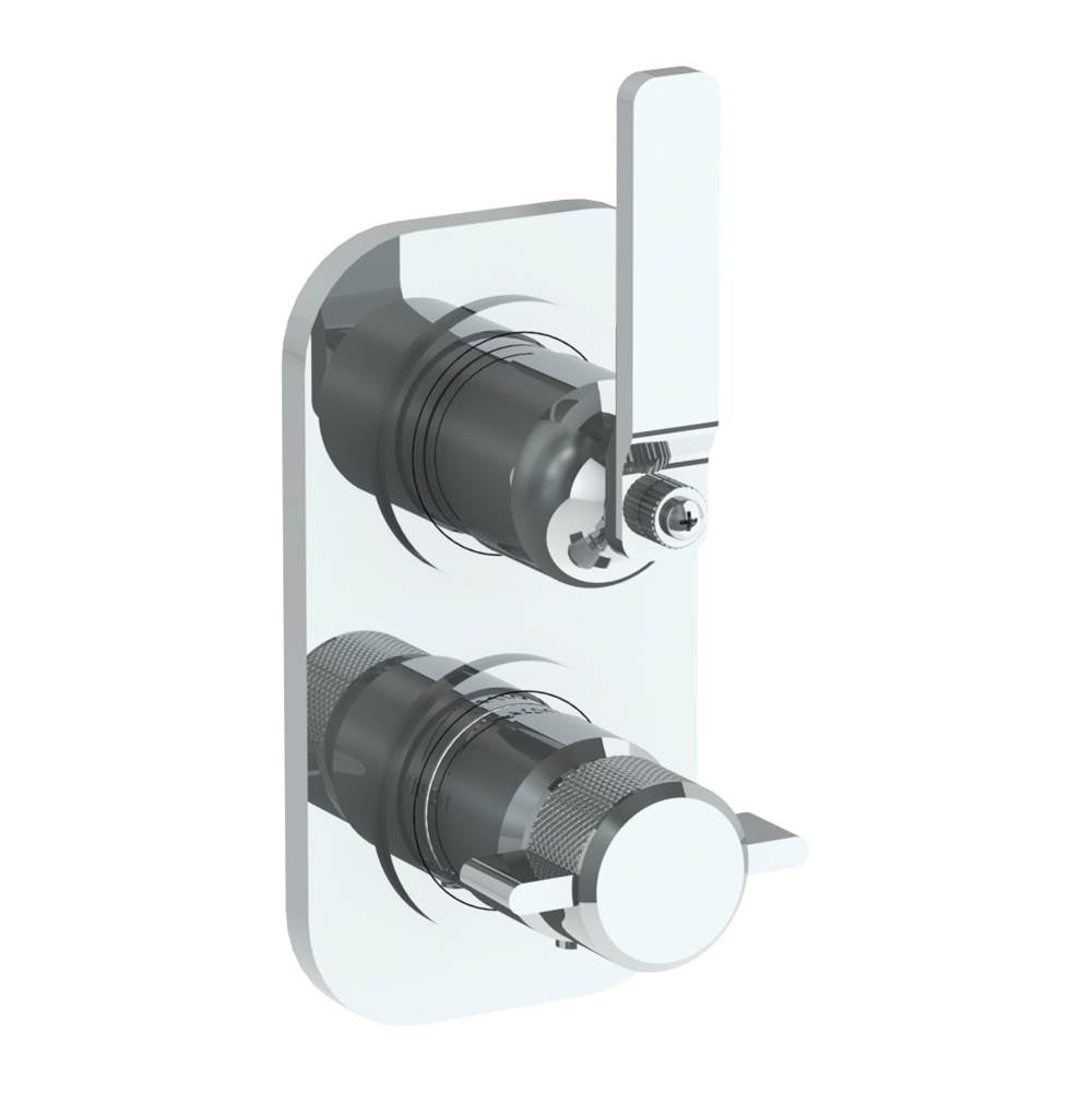 Watermark 38-T25-EV4 Elan Vital Wall Mounted Thermostatic Shower Trim With Built-In Control 3-1/2" X 6-1/4"