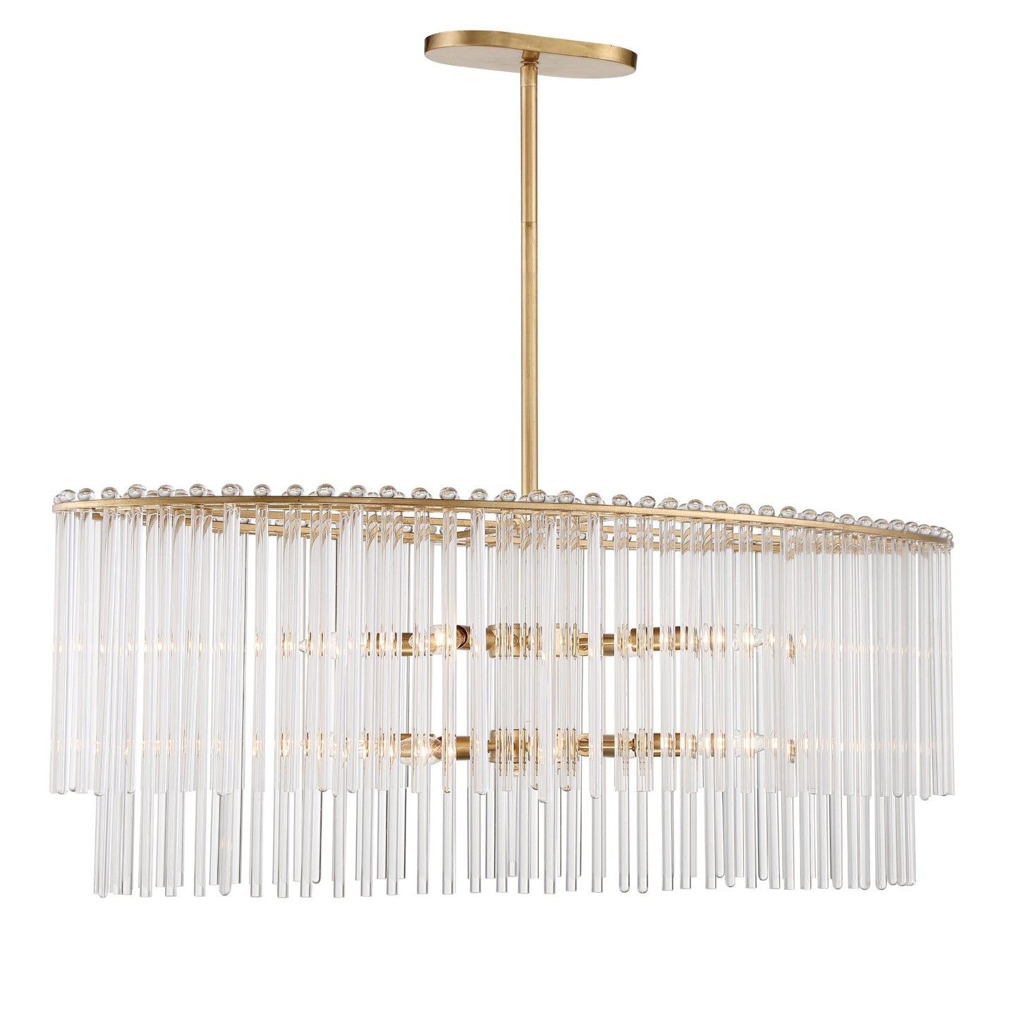 Crystorama 398 Bleecker 8 Light Chandelier
