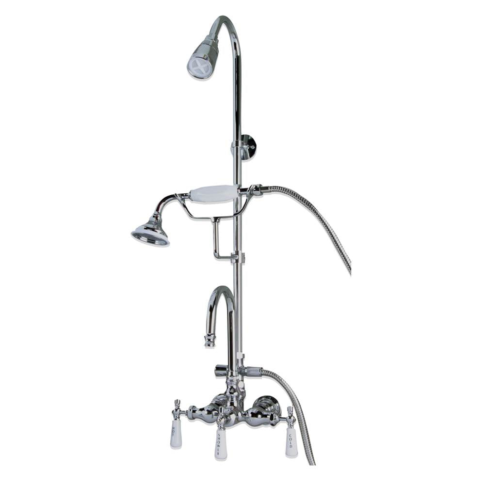 Barclay 4023-PL Converto Shower With Handheld Shower Riser Cast Iron Tub - Parent