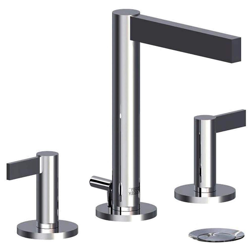 Franz Viegener FV201/J2L Lollipop Lever Widespread Lavatory Faucet With Pop - Up Drain Assembly
