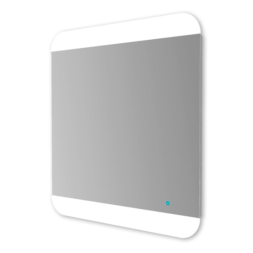 Baden Haus 46017 Led Mirror Sandblasted With Touch Switch 26" X 28"