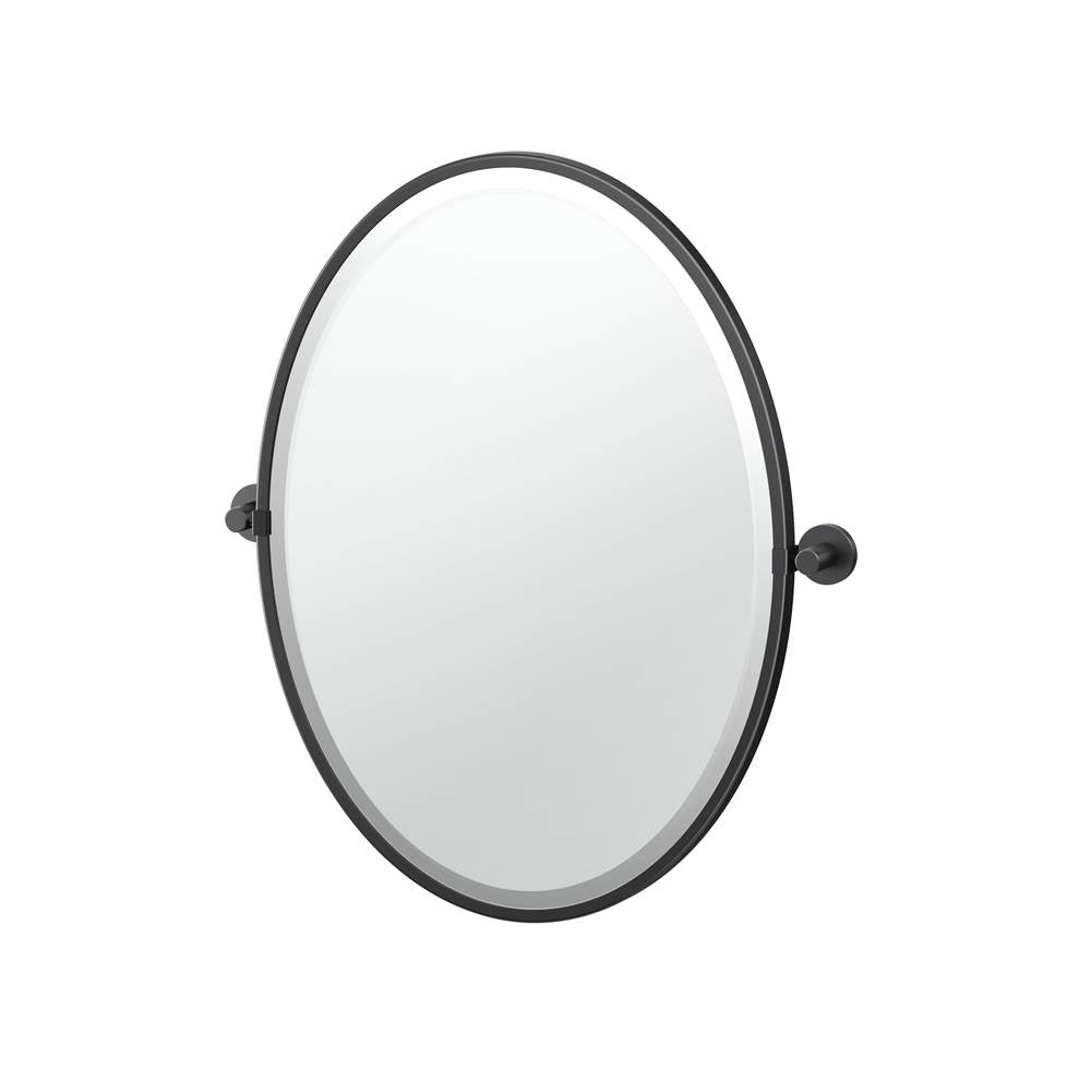 Gatco Reveal 27.5H Framed Oval Mirror