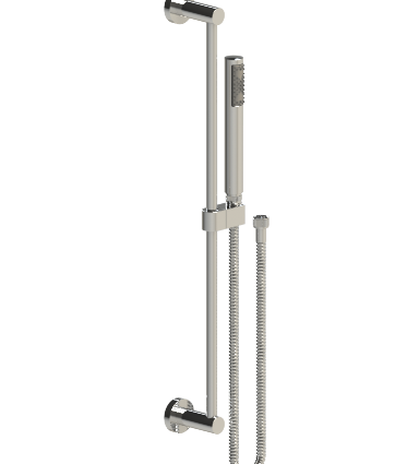 Rubinet 4GGN0 Adjustable Slide Bar With Hand Held Shower Assembly