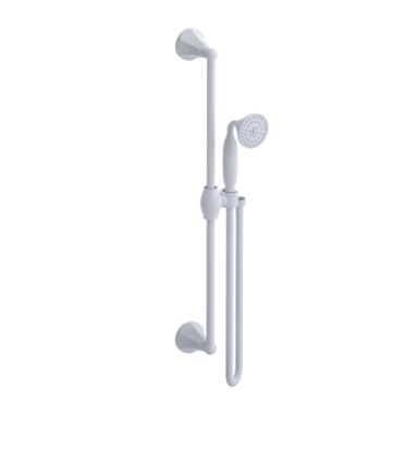 Rubinet 4GHX0 Adjustable Slide Bar With Hand Held Shower Assembly