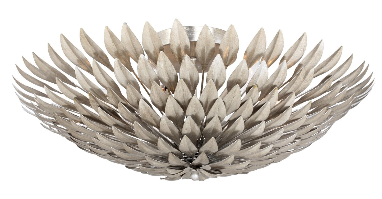 Crystorama 507 Broche 6 Light Ceiling Mount