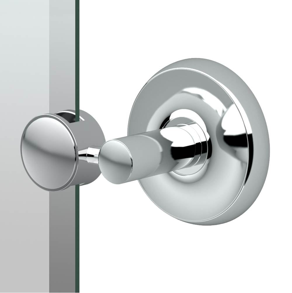 Gatco Designer Ii 26.5 H Frameless Oval Mirror