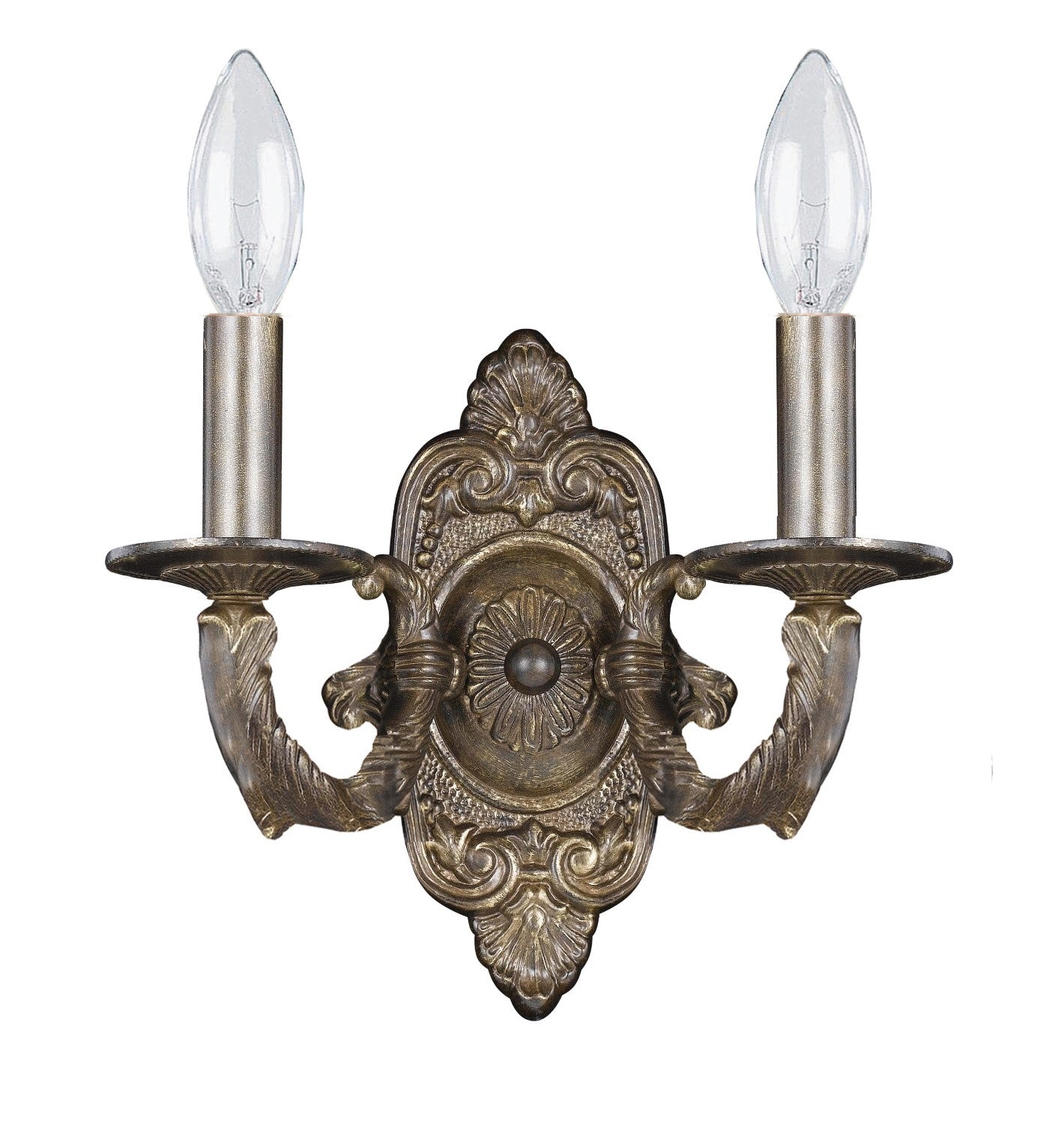 Crystorama 5122 Paris Market 2 Light Wall Mount