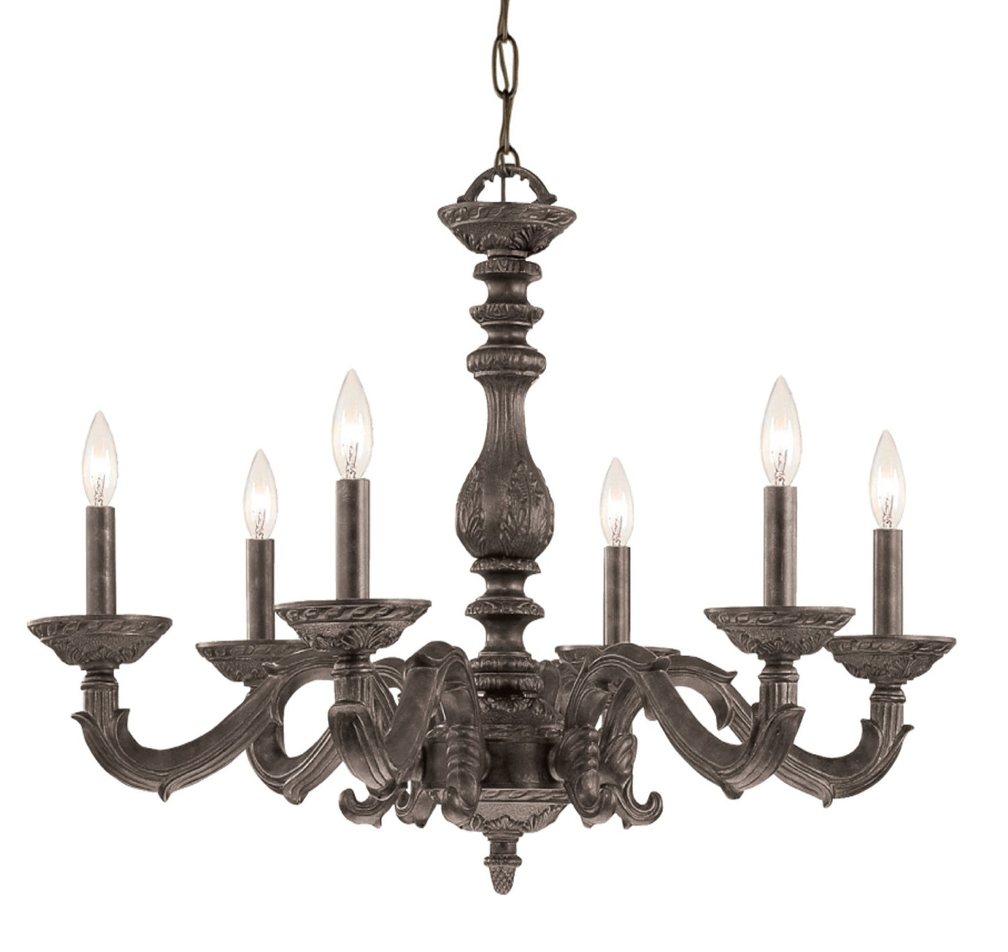 Crystorama 5126 Paris Market 6 Light Chandelier