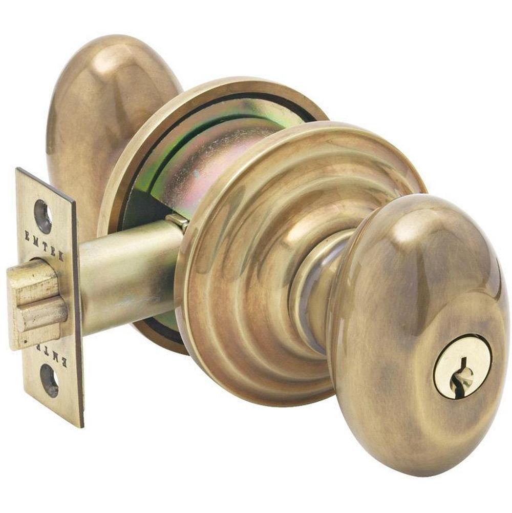 Emtek 5150E DUMMY KIK , Egg Knob , Regular Rosette