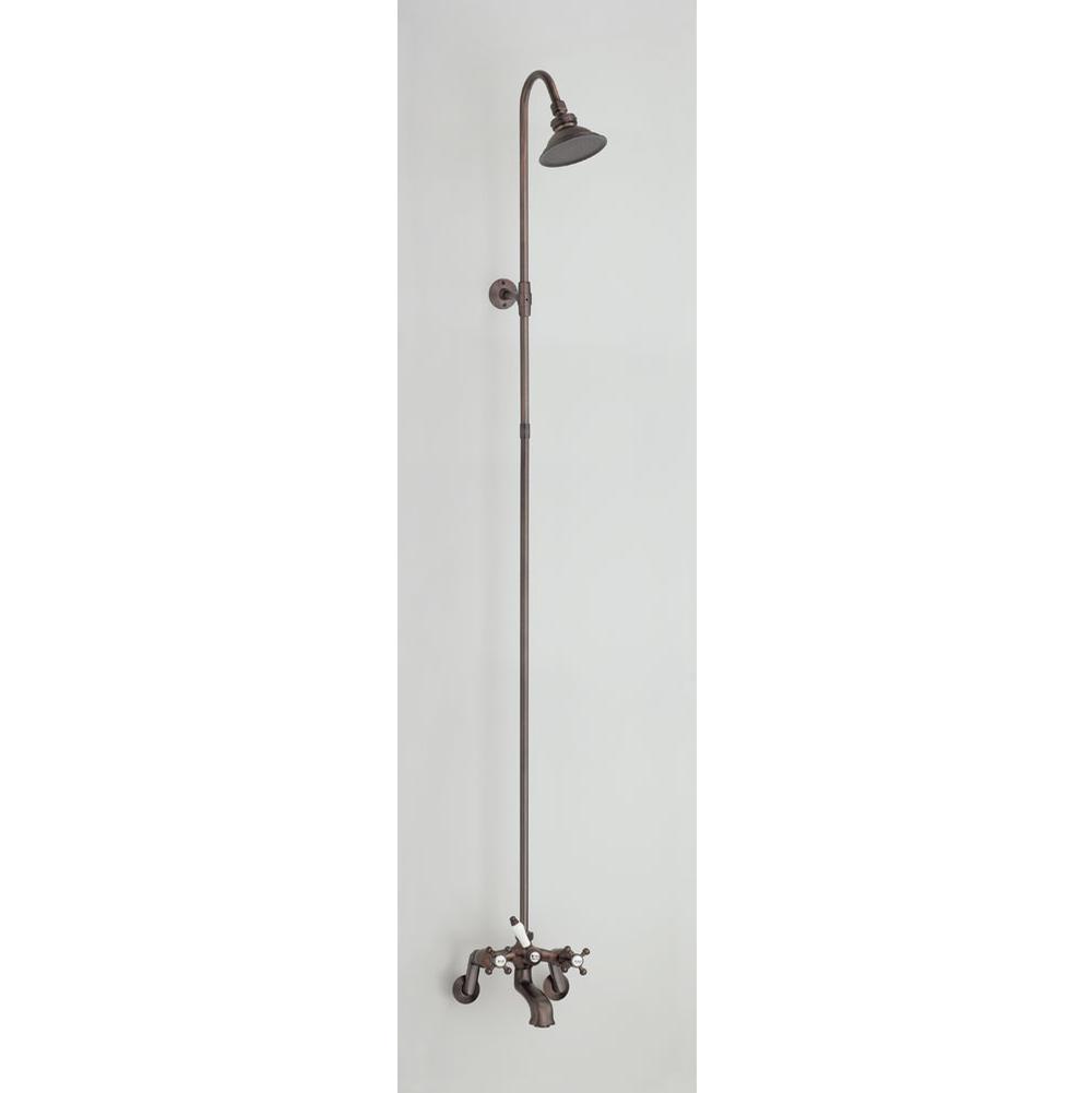 Cheviot 5158 5100 Series Tub Filler With Overhead Shower - Cross Handles - Parent