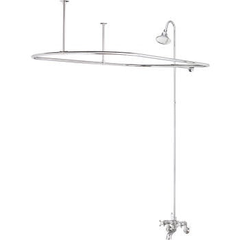 Cheviot 5182 5100 Series Tub Filler With Overhead Shower And Shower Curtain Frame - Lever Handles - Parent