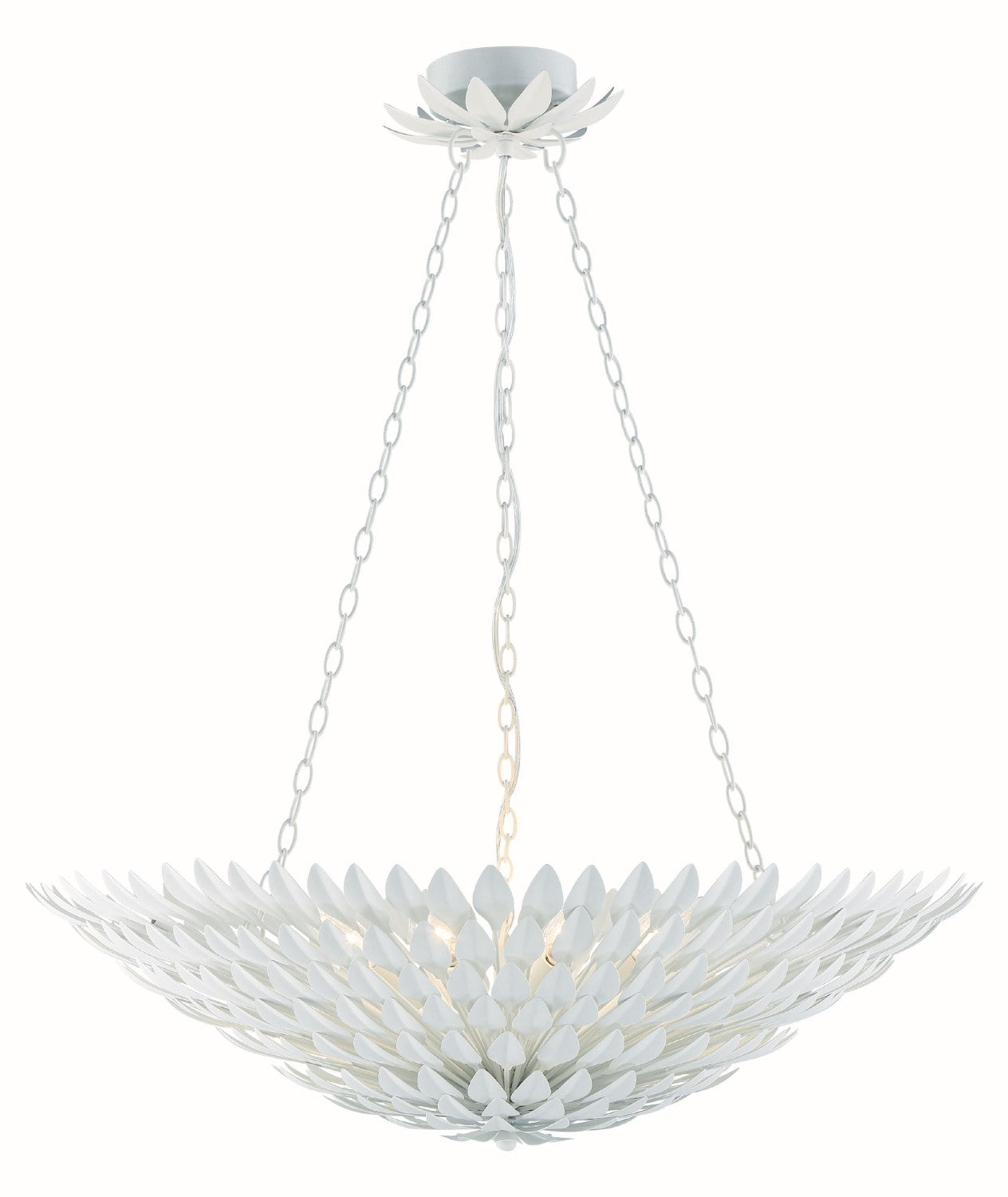 Crystorama 519 Broche 8 Light Chandelier