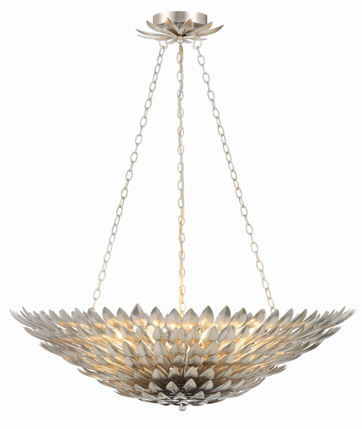 Crystorama 519 Broche 8 Light Chandelier