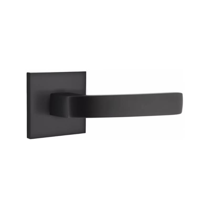 Emtek 5210BRLRH Privacy , Square Rosette , Breslin Lever , RH