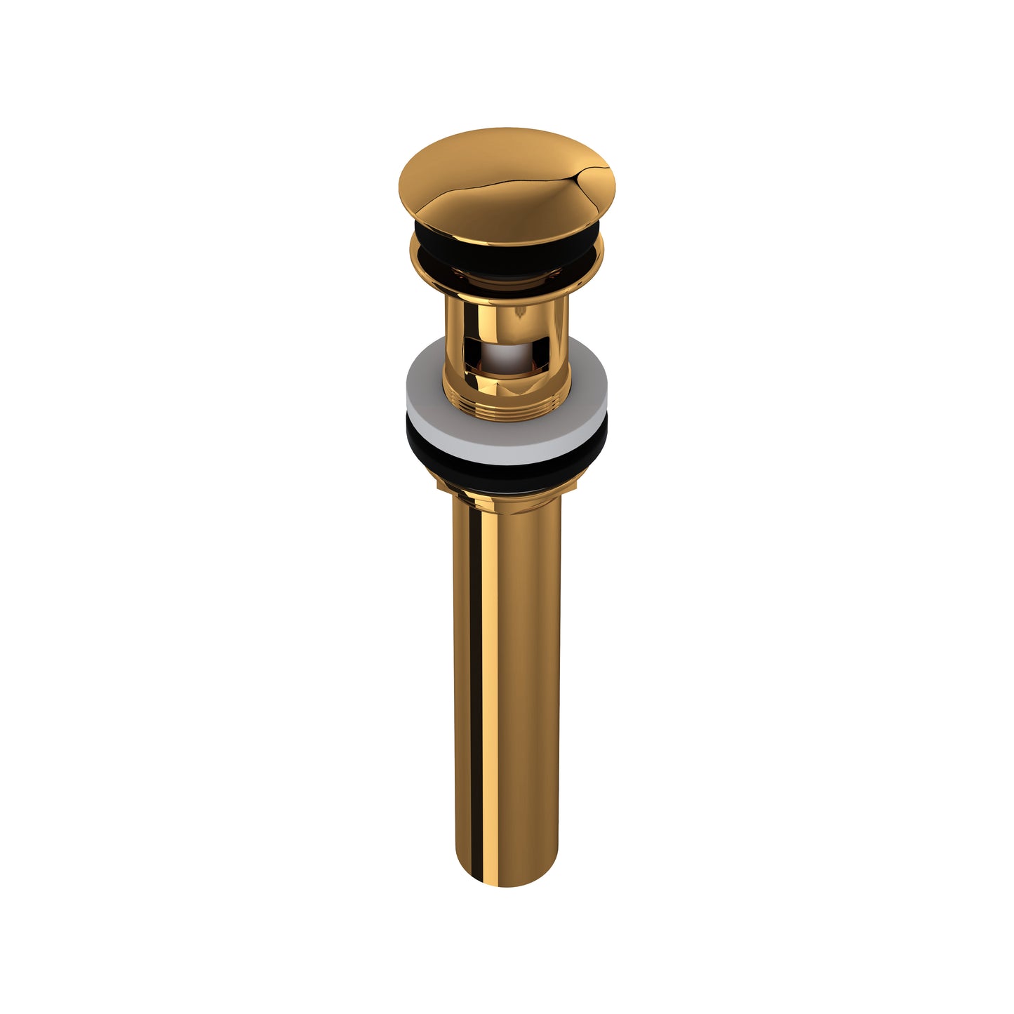 Perrin & Rowe 5447 Rohl Lavatory Push Drain With Overflow