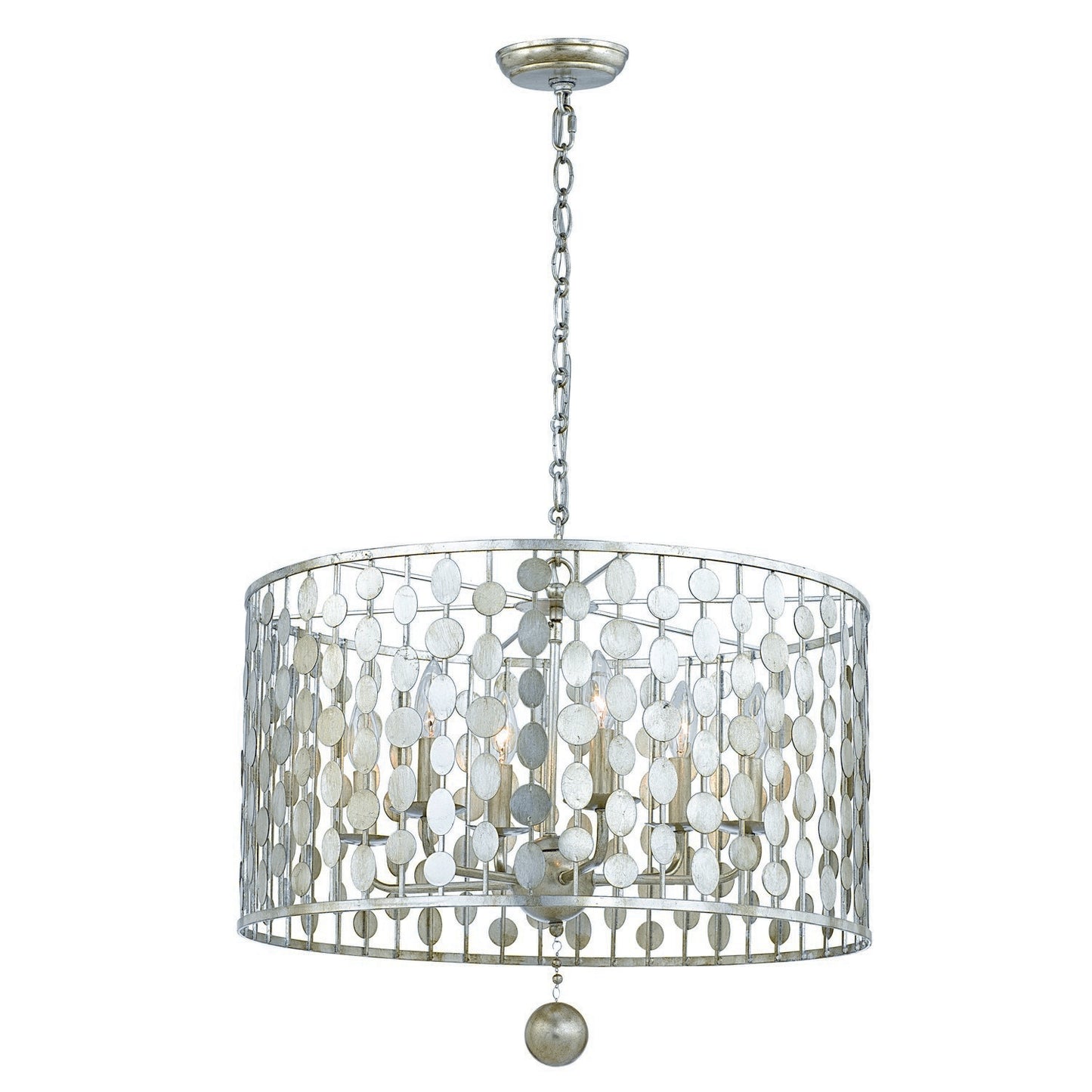 Crystorama 546 Layla 6 Light Chandelier
