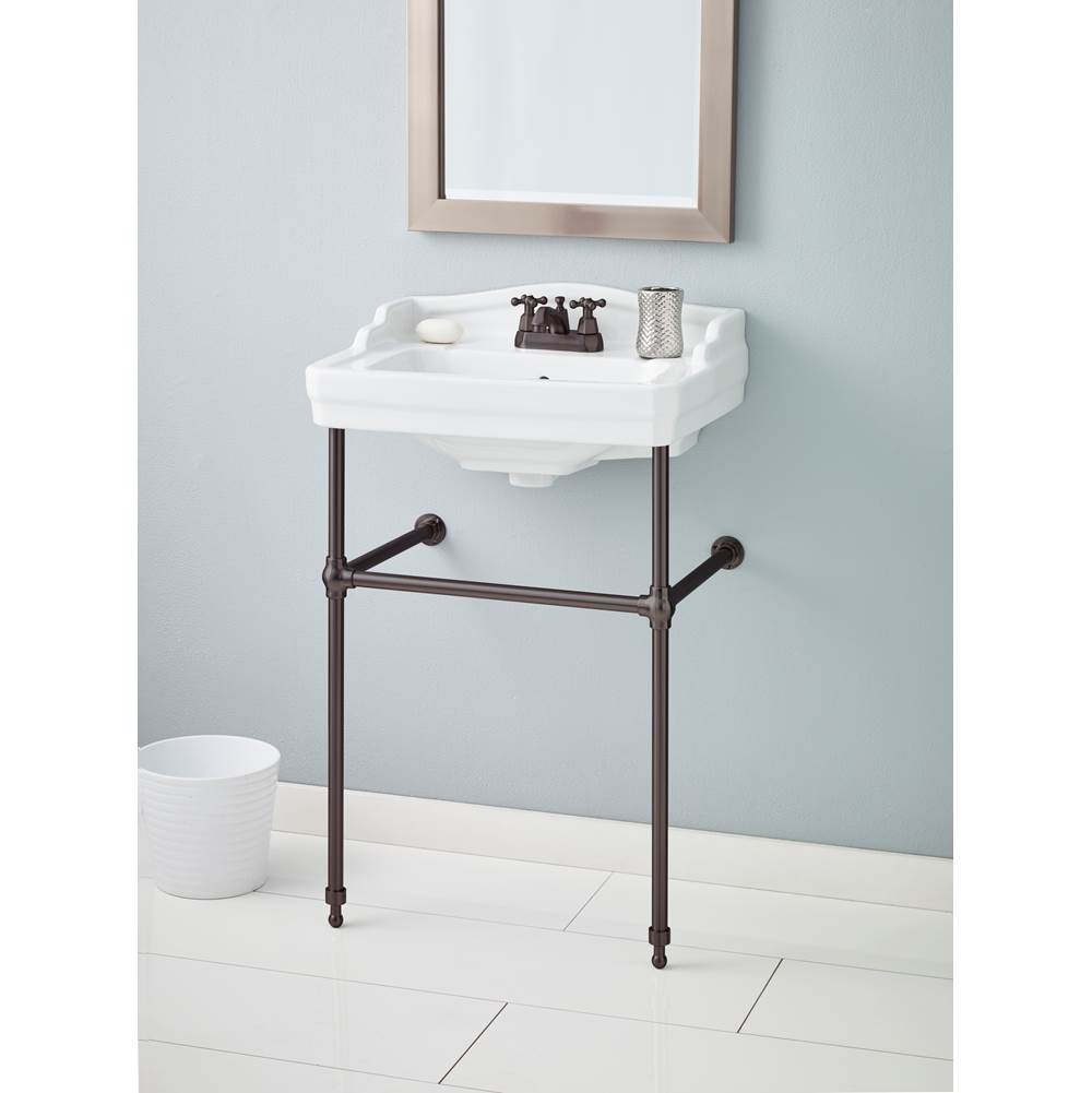 Cheviot 553-WH-4/575 Square Essex Console Sink - Parent