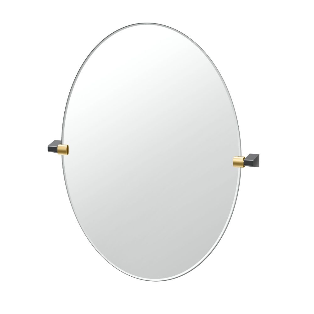 Gatco A-Line 32H Frameless Oval Mirror - Parent