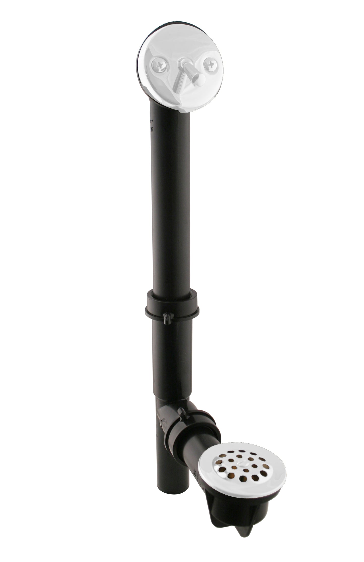 Westbrass 592144 Black 1-1/2 in. Tubular Trip Lever Bath Waste