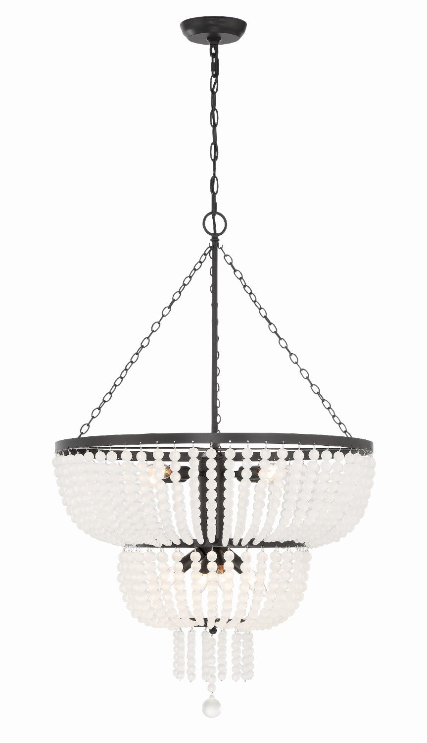 Crystorama 610 Rylee 8 Light Chandelier