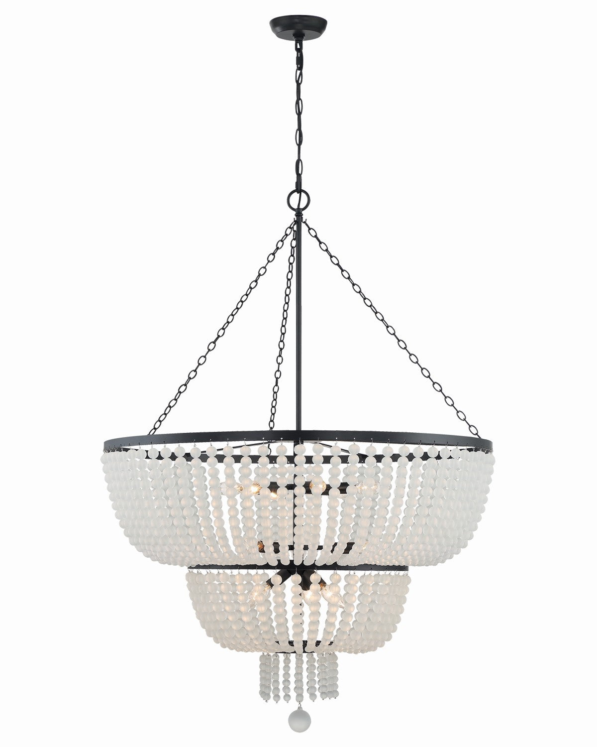 Crystorama 612 Rylee 12 Light Chandelier