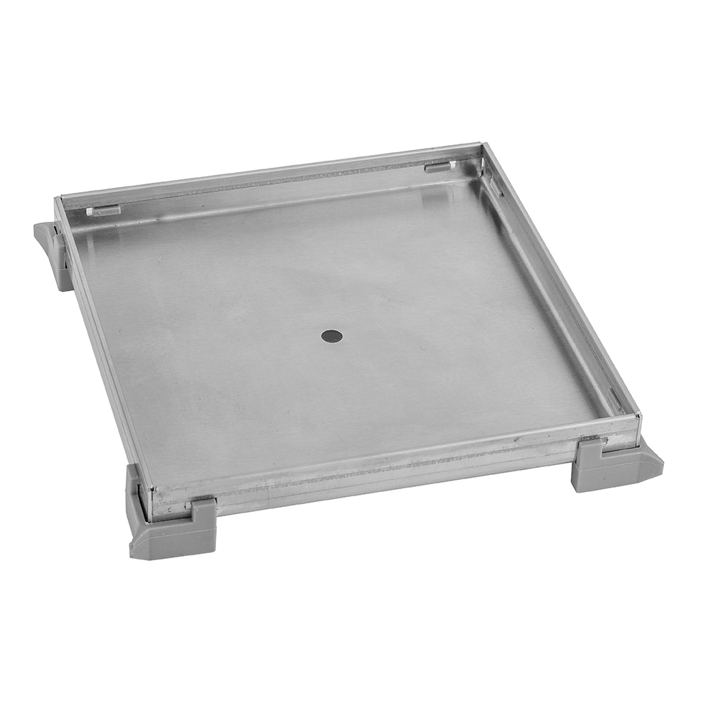 Jaclo 6206-6-BSS 6" X 6" Square Tile-In Channel Drain Grate - Brushed Stainless