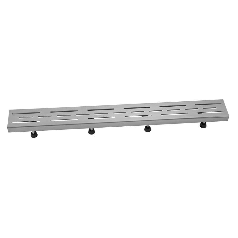 Jaclo 6220-42 42" Channel Drain Slotted Line Hole Grate - Parent