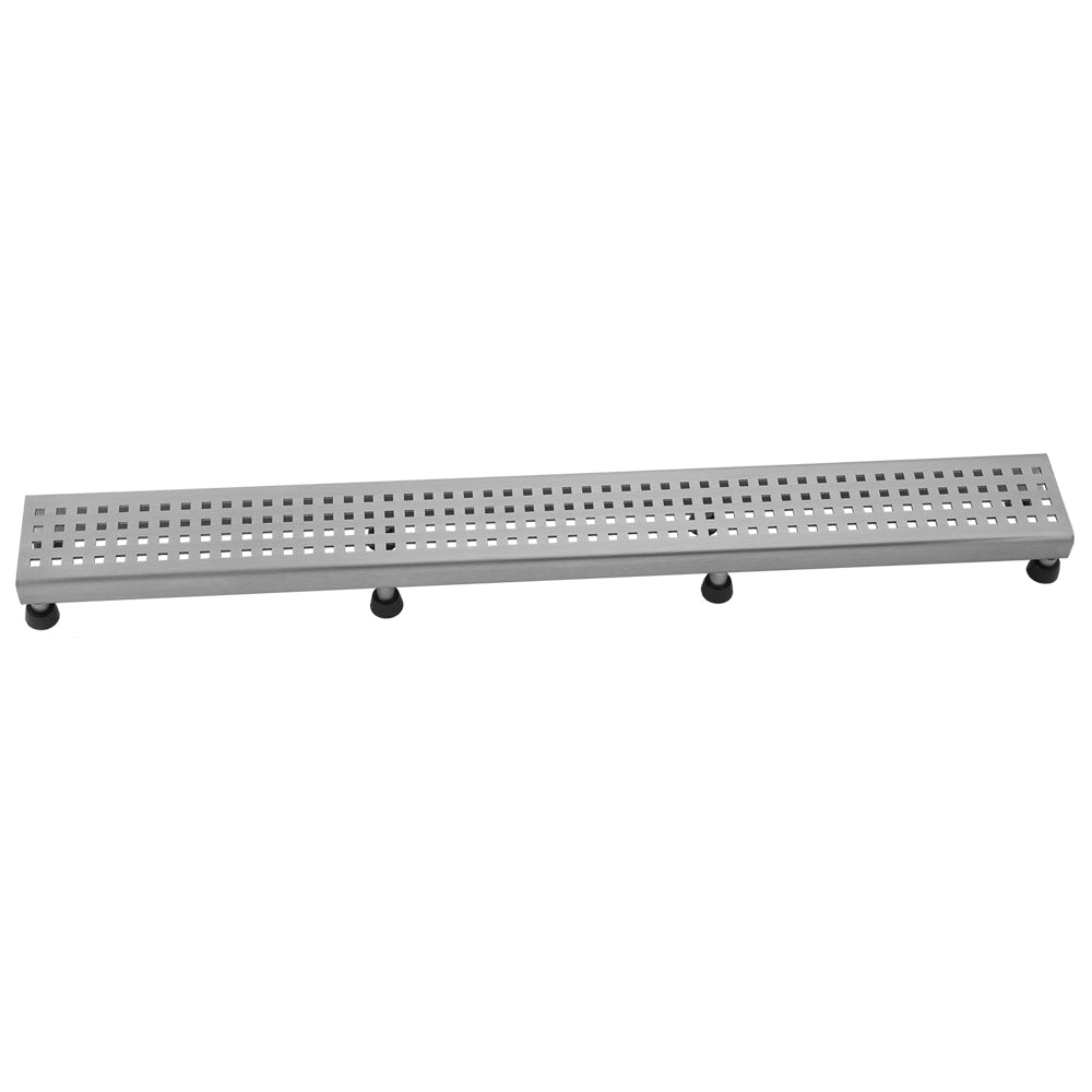 Jaclo 6222-36 36" Channel Drain Square Dotted Grate - Parent
