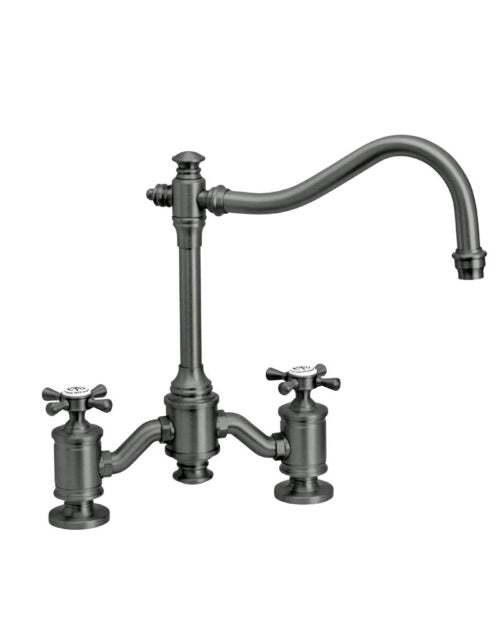 Waterstone 6250 Annapolis Bridge Faucet - Cross Handles