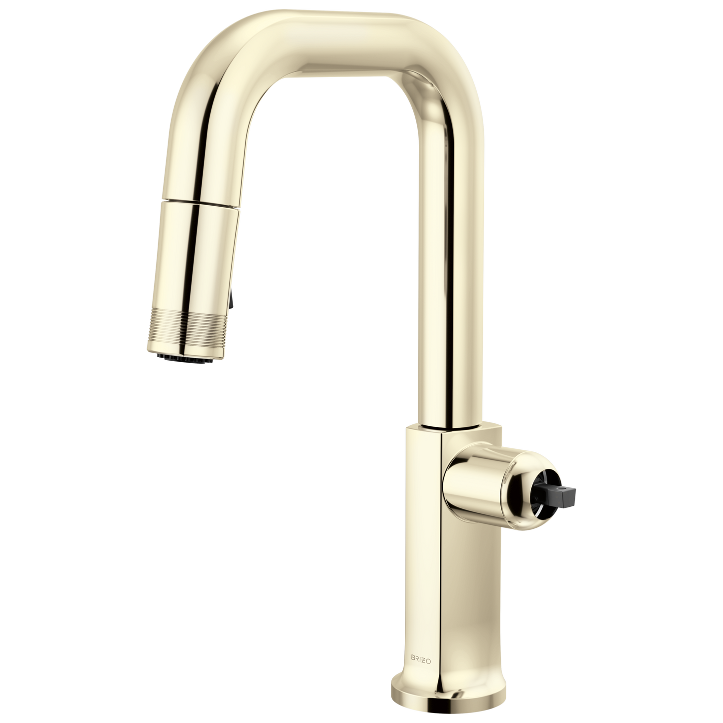 Brizo 63907LF-LHP-L Kintsu Pull-Down Prep Faucet With Square Spout - Less Handle