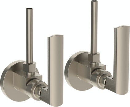 Watermark 64-MAS2-BR4 Brut Lavatory Angle Stop Kit -1/2" IPS X 3/8" Od Compression - Parent